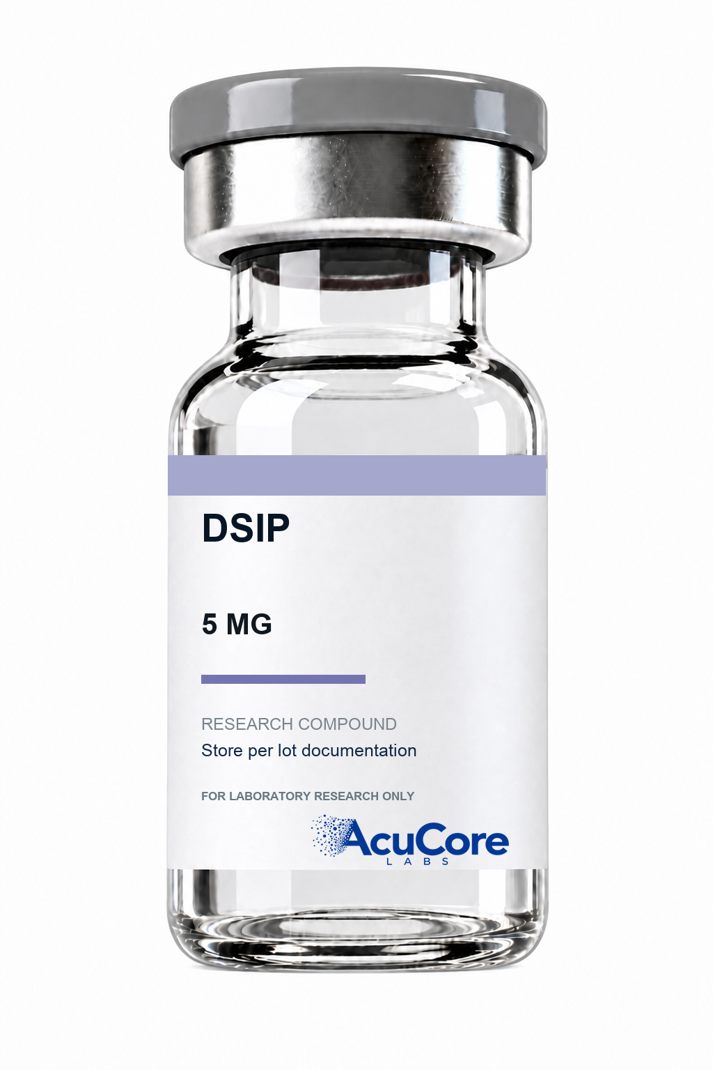 AcuCore Labs DSIP 5 MG research product vial