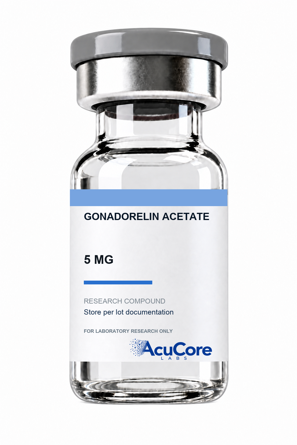 AcuCore Labs Gonadorelin Acetate 5 MG research product vial