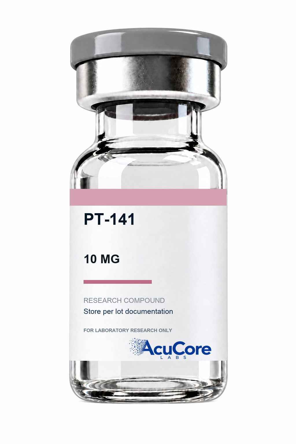 AcuCore Labs PT-141 10 MG research product vial